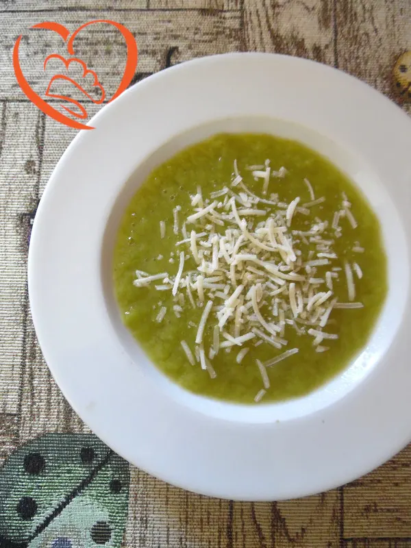 Crema di foglie di porri