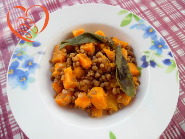 Lenticchie e zucca