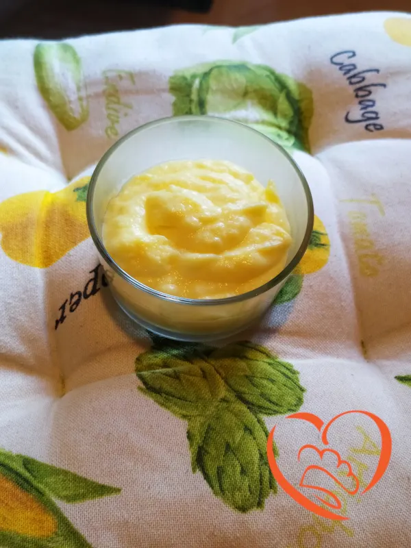 Crema pasticcera con farina di riso