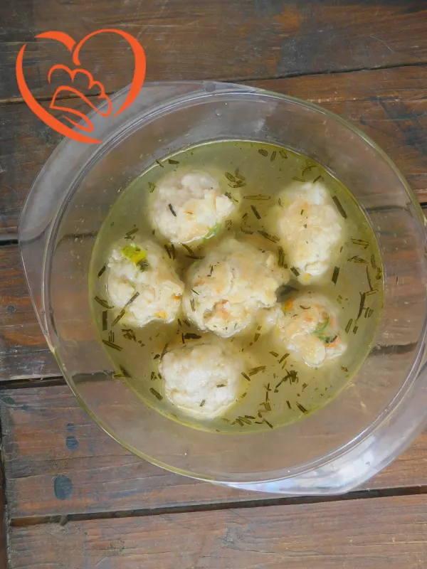 Canederli con fiori di zucca