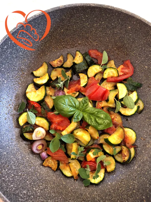 Zucchine e pomodori