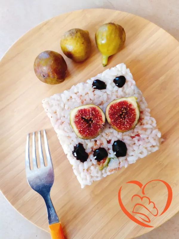 Risotto con fichi