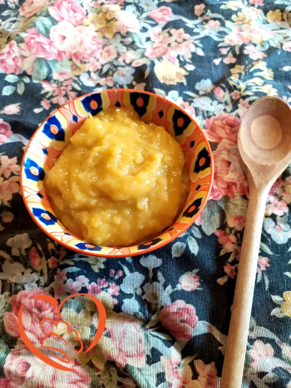 Composta di mango e mele