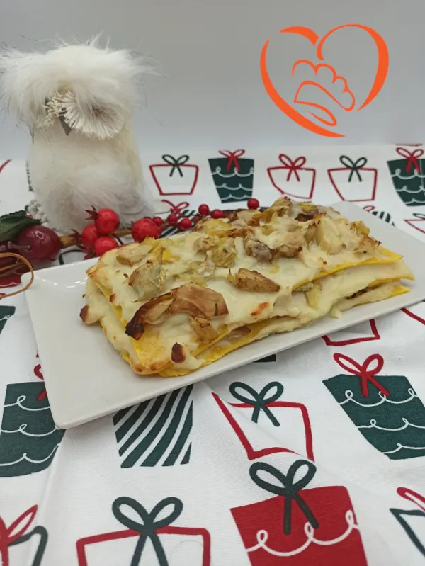 Lasagne carciofi e Parmigiano
