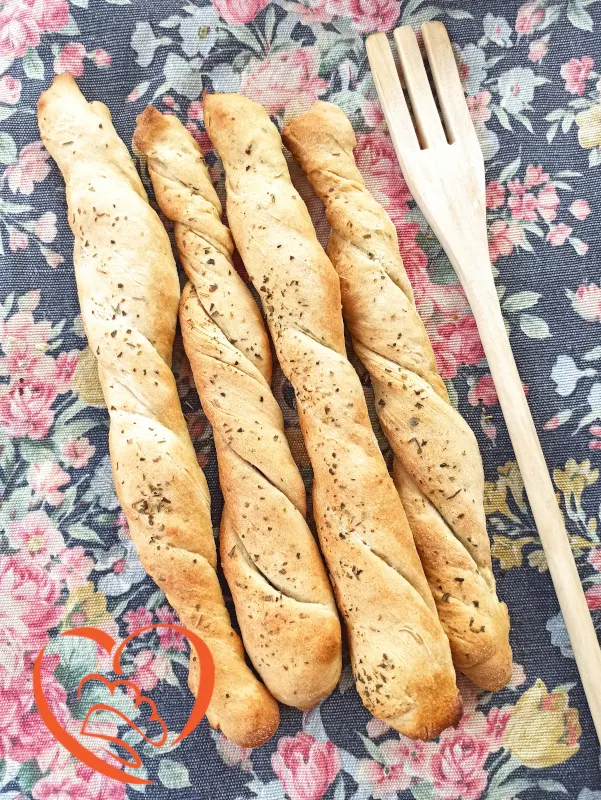 Grissoni con rosmarino e olio di semi di zucca
