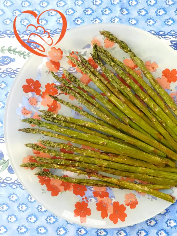 Asparagi arrostiti con friggitrice d’aria