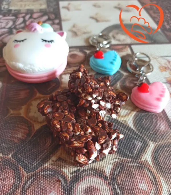 Barrette riso soffiato e cioccolato
