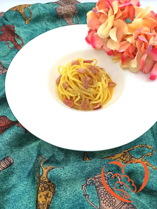 Tonnarelli alla carbonara