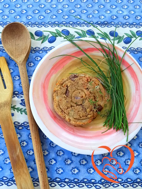 Burger di melanzane