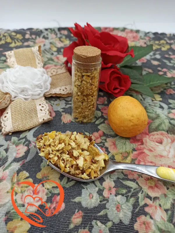 Scorza di limone essiccata