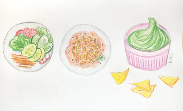 Food illustration by me 2.0