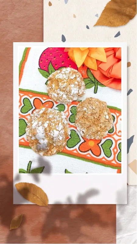 STORIA COOKIES CRINKLE CAROTE MANDORLA