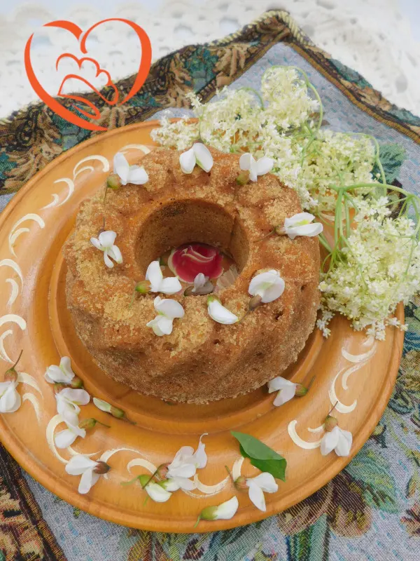 Ciambella acacia e marmellata
