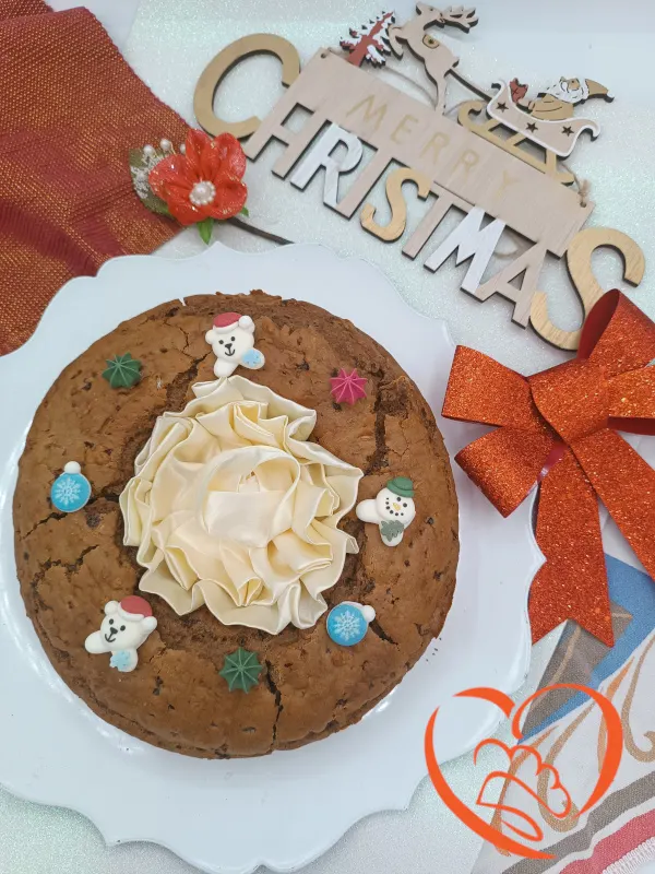 Ciambella d’orzo con panna