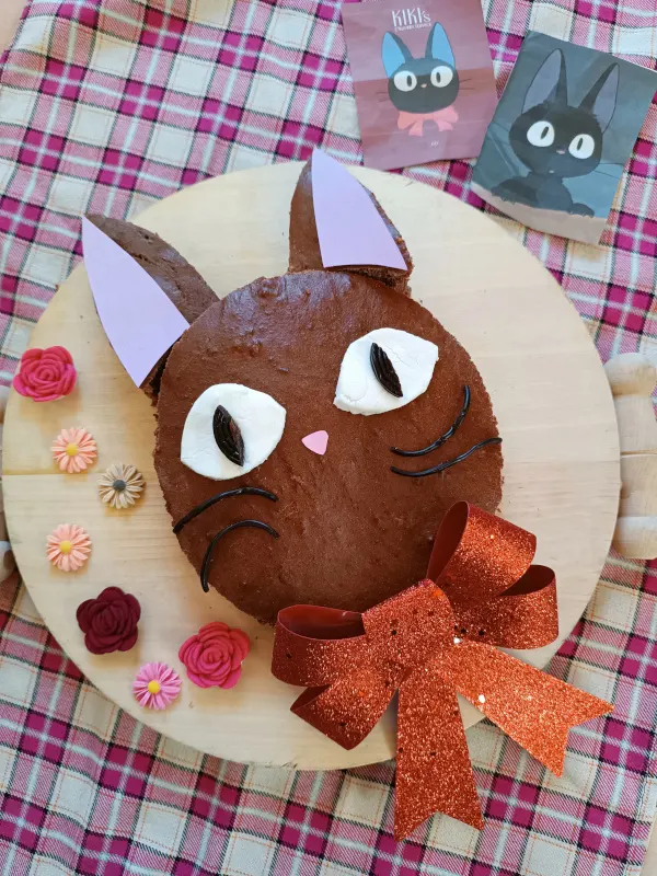 Torta compleanno  Gatto Jiji di Kiki's delivery service