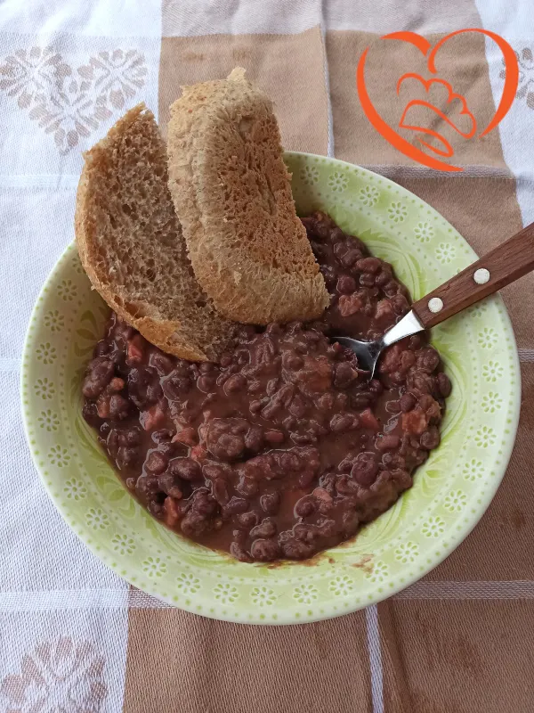 Fagiolata con pane
